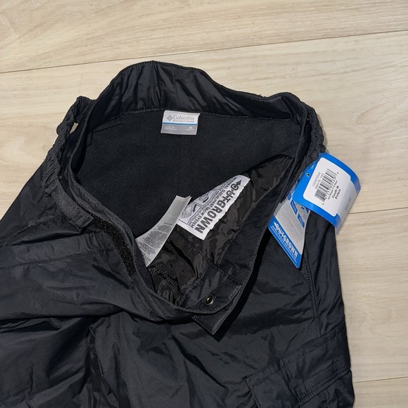 Columbia Snow Pants Youth Size Medium Black Outgrown Insulated Snowboard Ski NEW - Picture 5 of 9